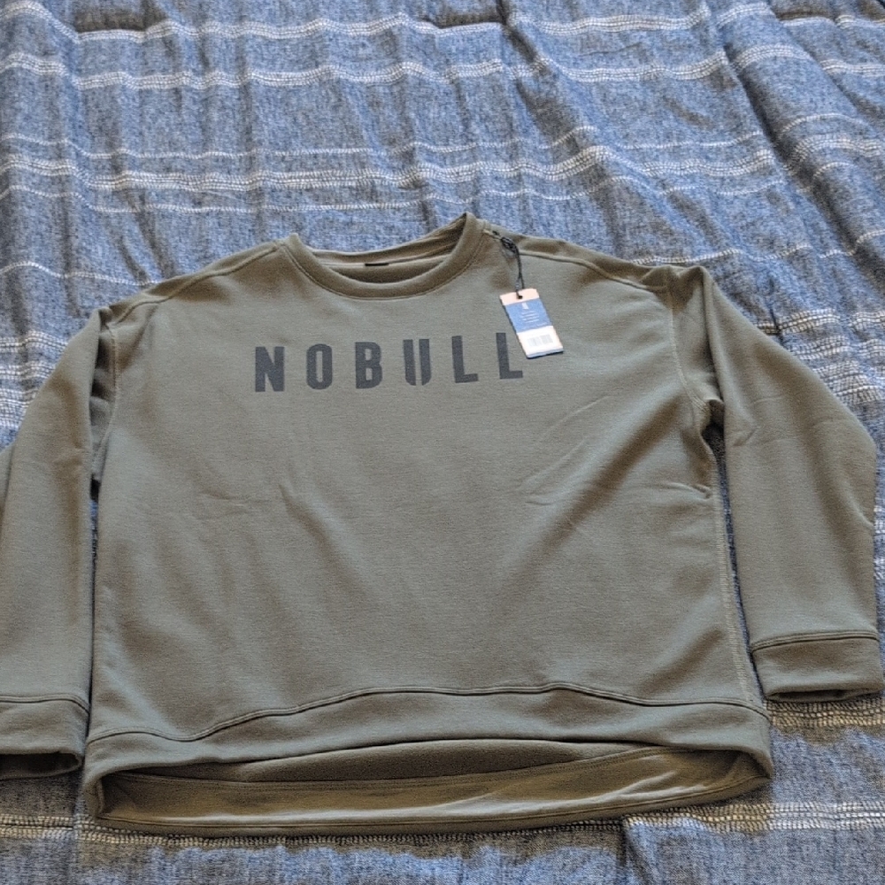 NOBULL Olive Green Crewneck